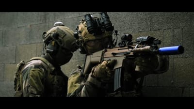 Combat urbain pour le GCP du 8ème RPIMa