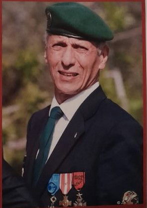 Rudy PERREAU nous informe sur les obsèques du Cdt POU n° 184 cérémonie Chapelle de Puyloubier