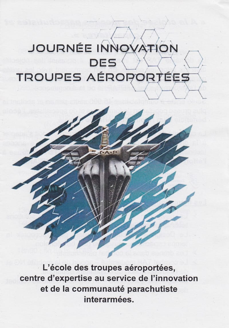 Journée Innovation des Troupes Aeroportées  21 mai 2025 ETAP