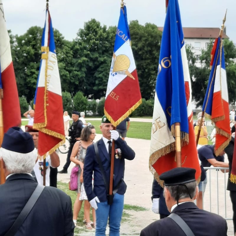 14 juillet 2025. Cérémonie place de Verdun