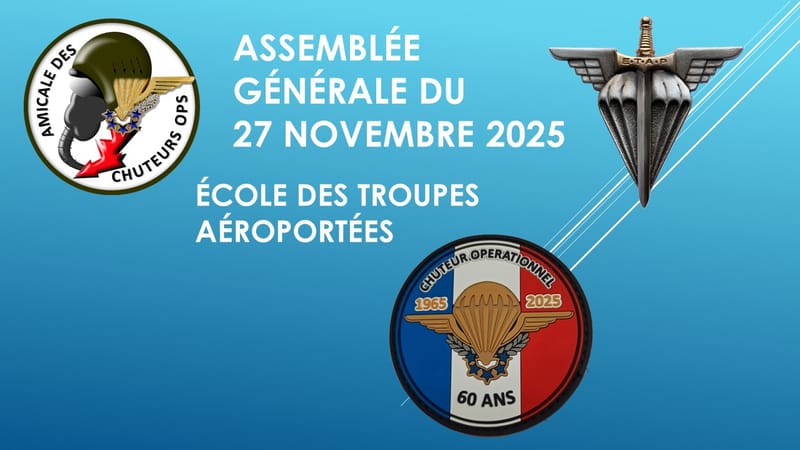 27 novembre 2025 Assemblée générale et remise des brevets au stage n°167