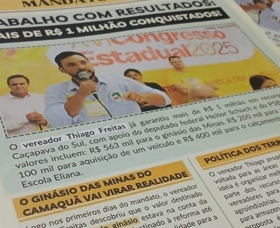 Nosso informativo chegou! Vem ver o que o mandato do 40 andou aprontando…