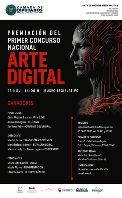 Premiación 1er Concurso Nacional Arte Digital