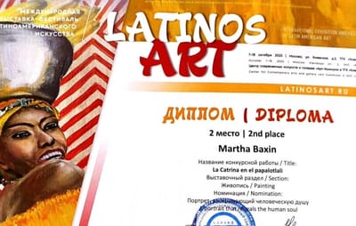 2do. lugar  "Retrato que revela el alma humana"