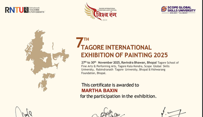 7th Tagore International Exhibition of Painting, Bhopal, MP; India, 2025