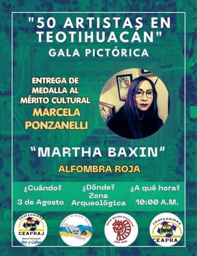 Medalla al Mérito Cultural Marcela Ponzanelli