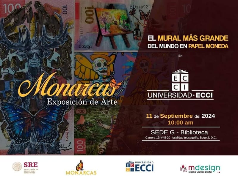 Exposición itinerante Monarcas.