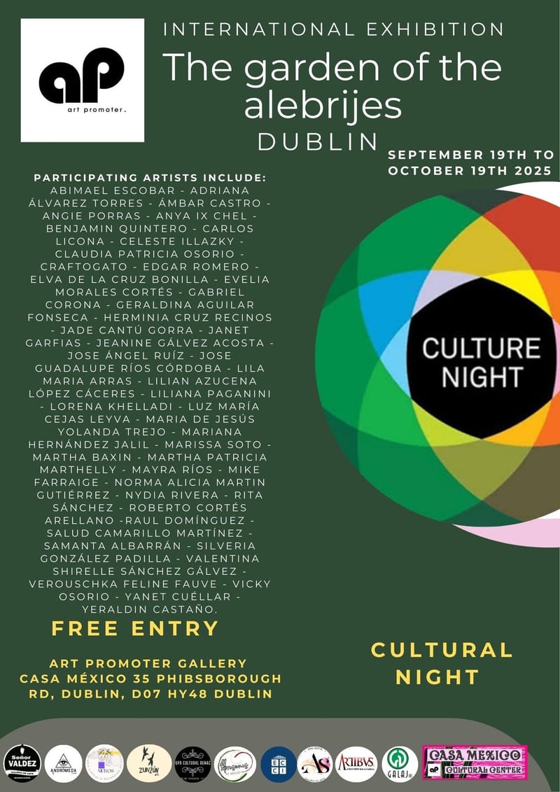 The garden of the alebrijes Dublín