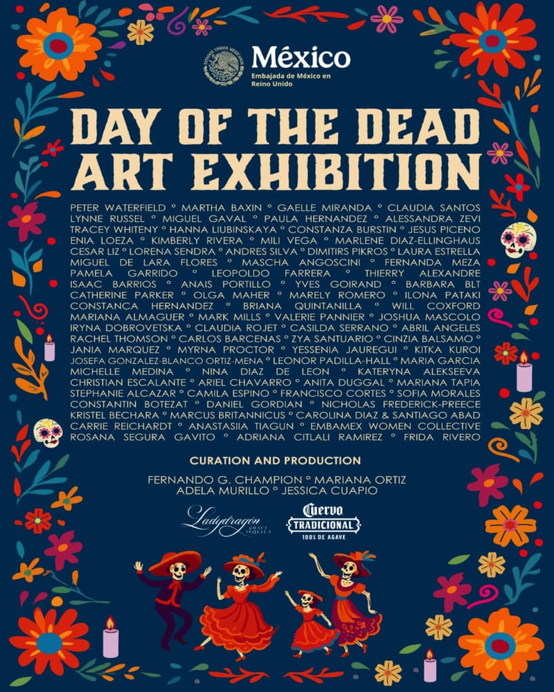 Day of the dead art exhibition