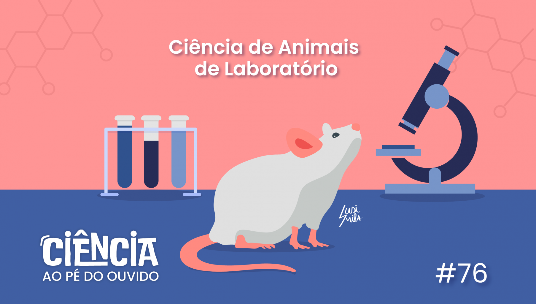 Diretor do LABME/UFU debate ciência com animais de laboratório em podcast da UFU