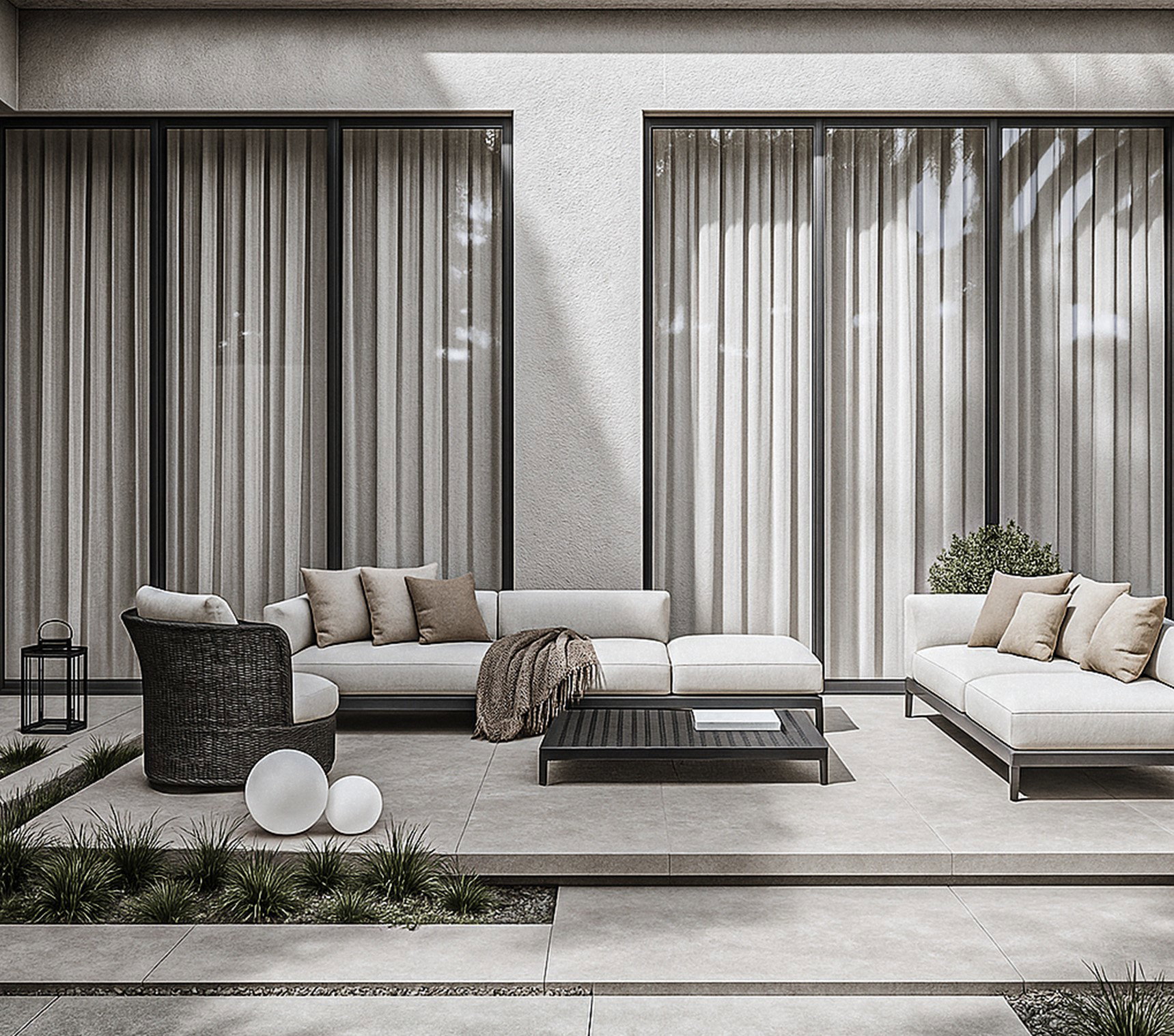 Landscape for a Luxury Villa