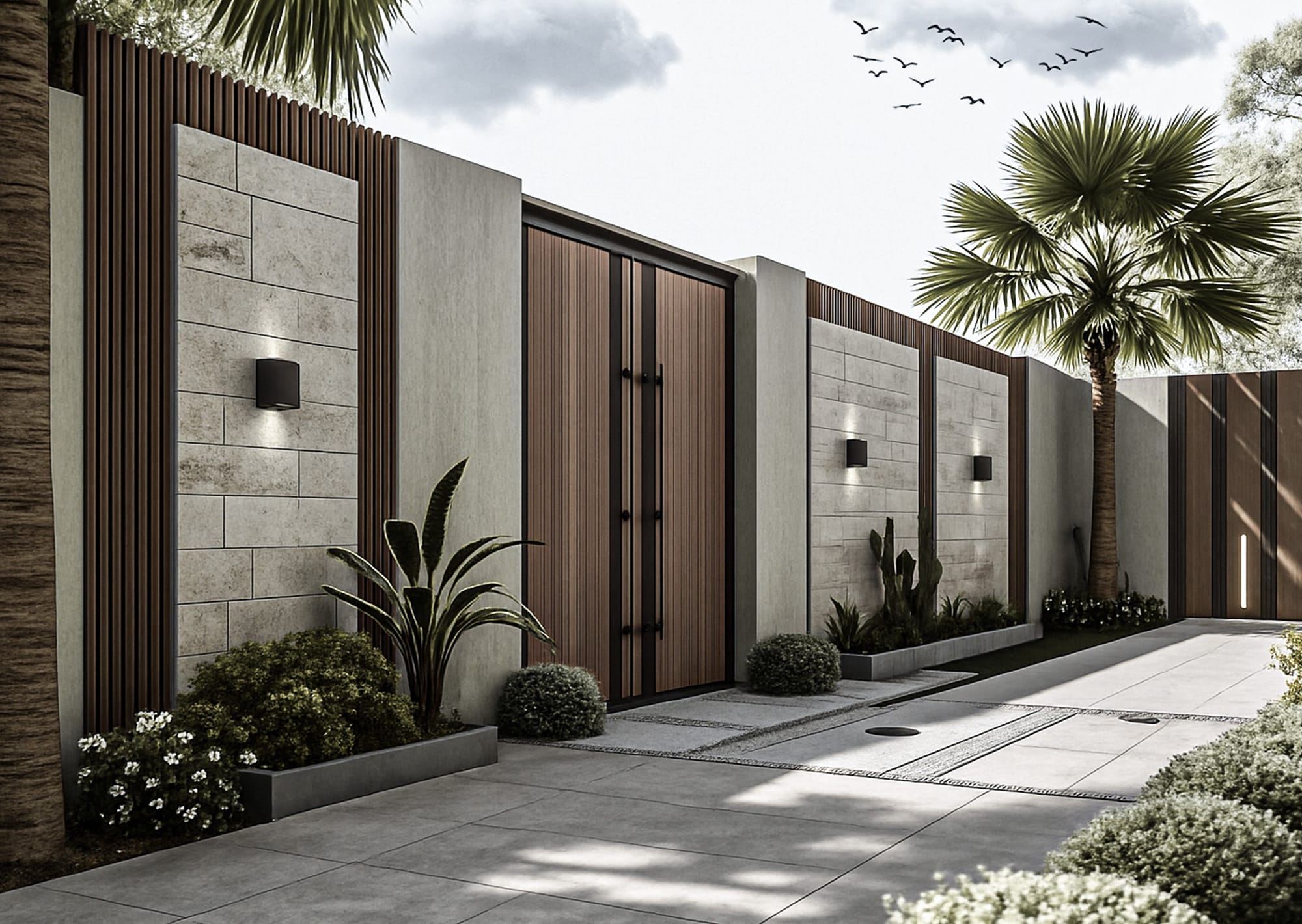 Landscape for a Luxury Villa