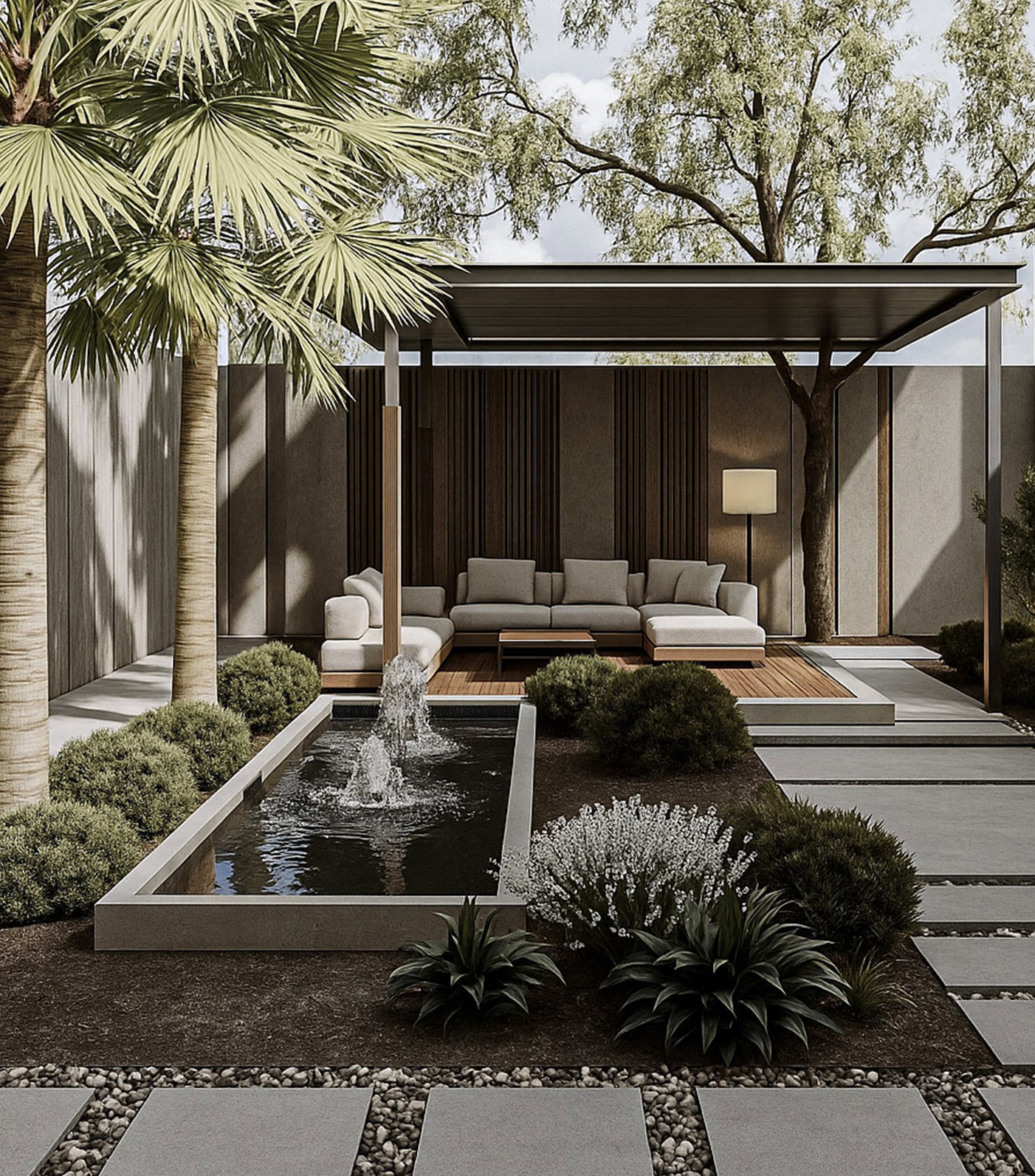 Landscape for a Luxury Villa