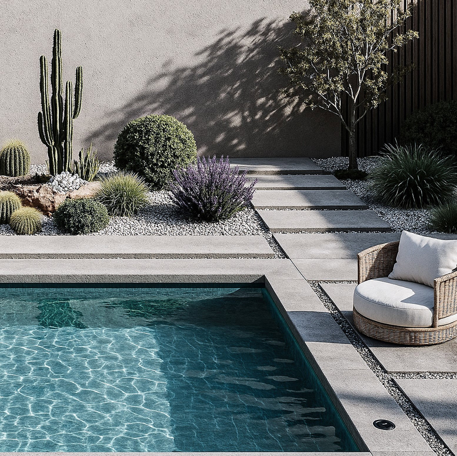 Landscape for a Luxury Villa