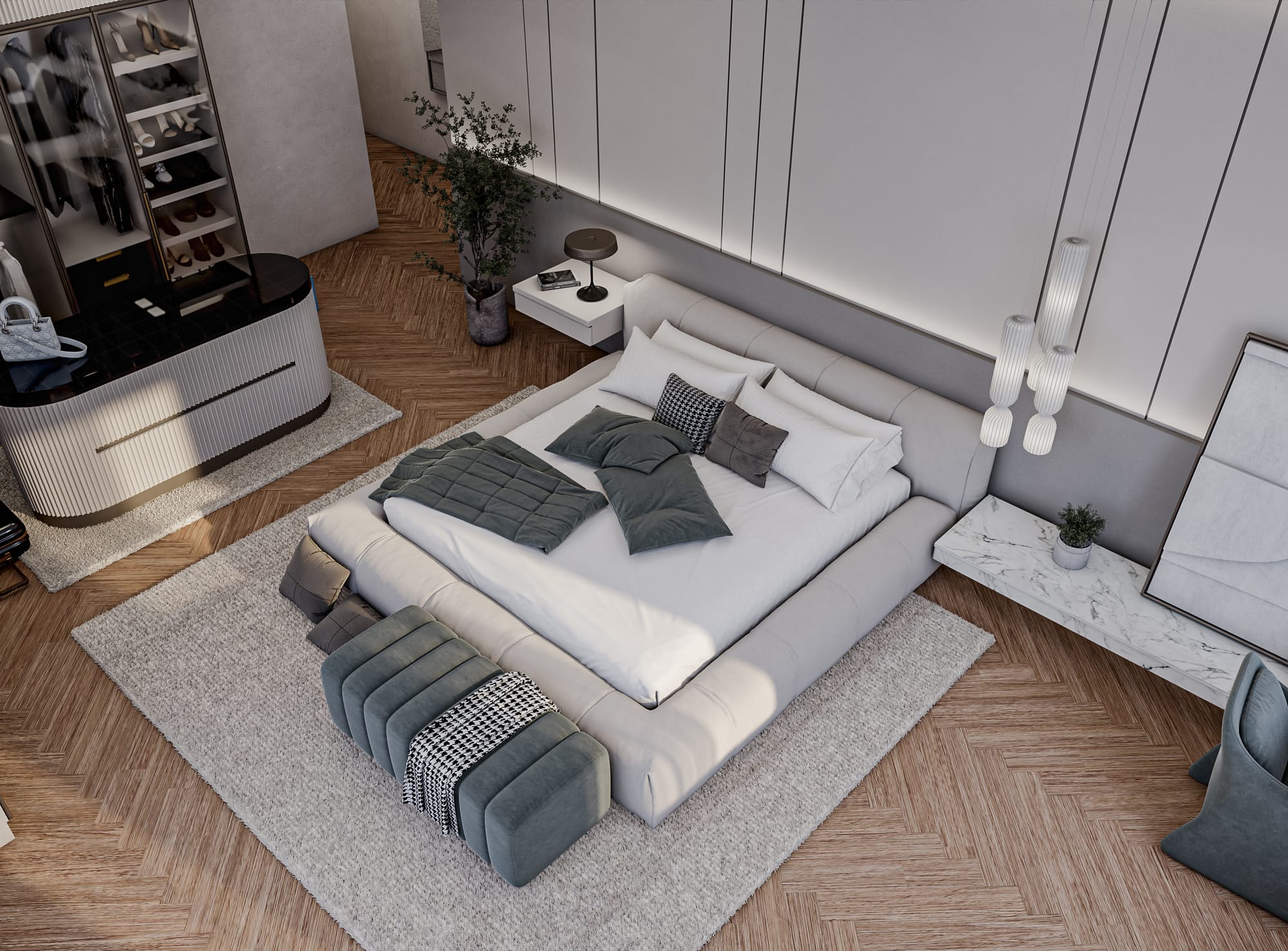 High Luxury 5 BHK Apartment Interior Design