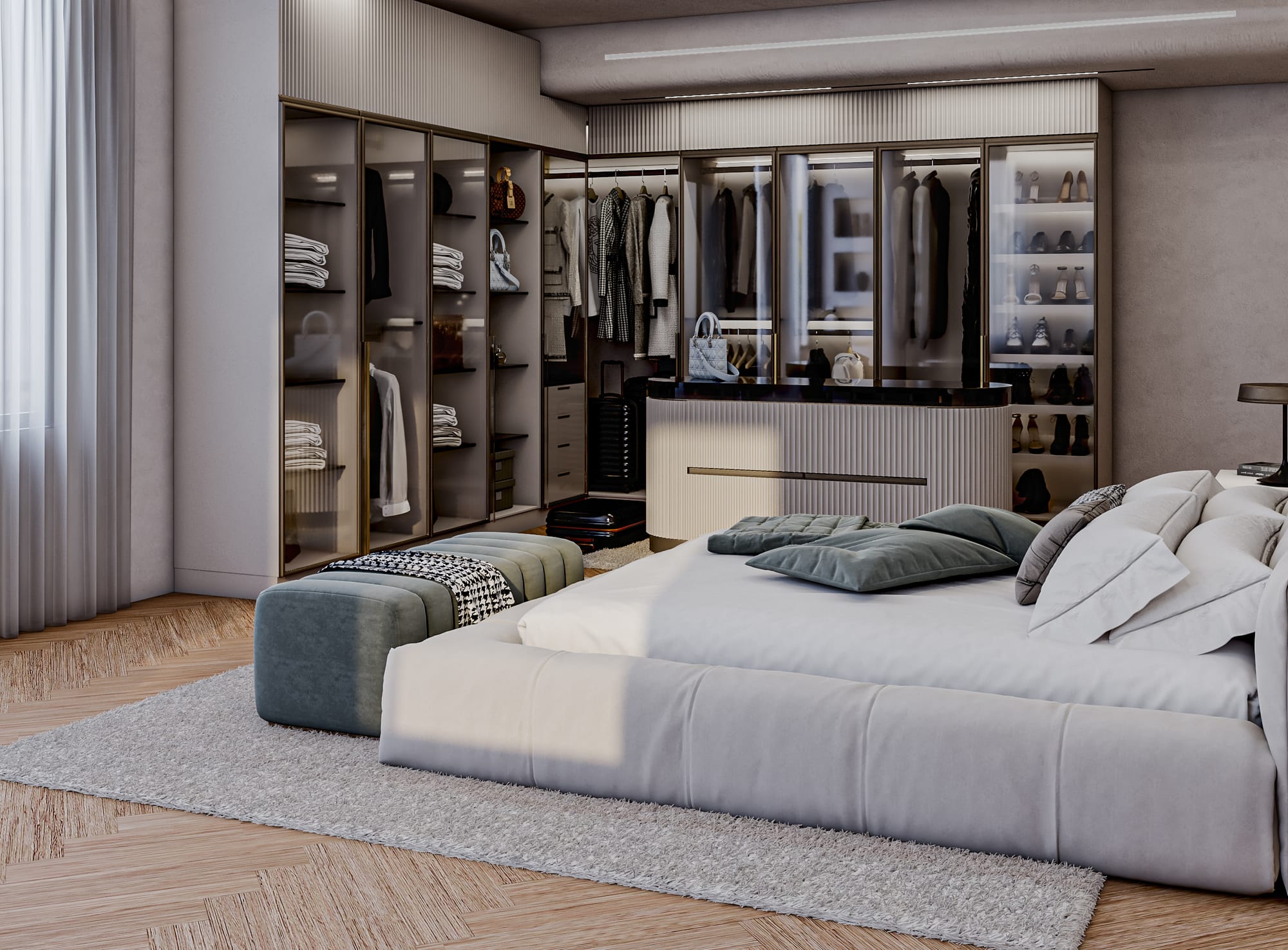 High Luxury 5 BHK Apartment Interior Design