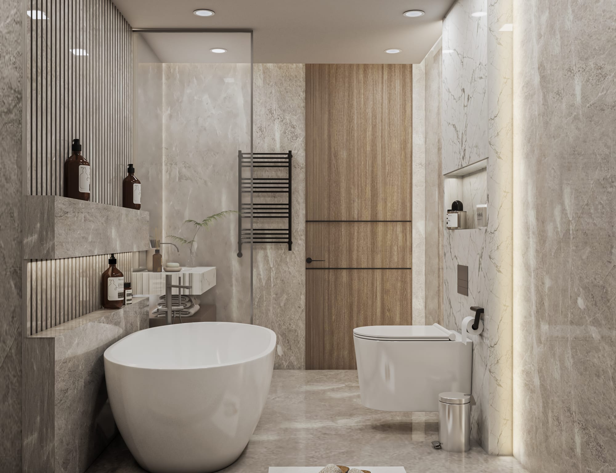 High Luxury 5 BHK Apartment Interior Design
