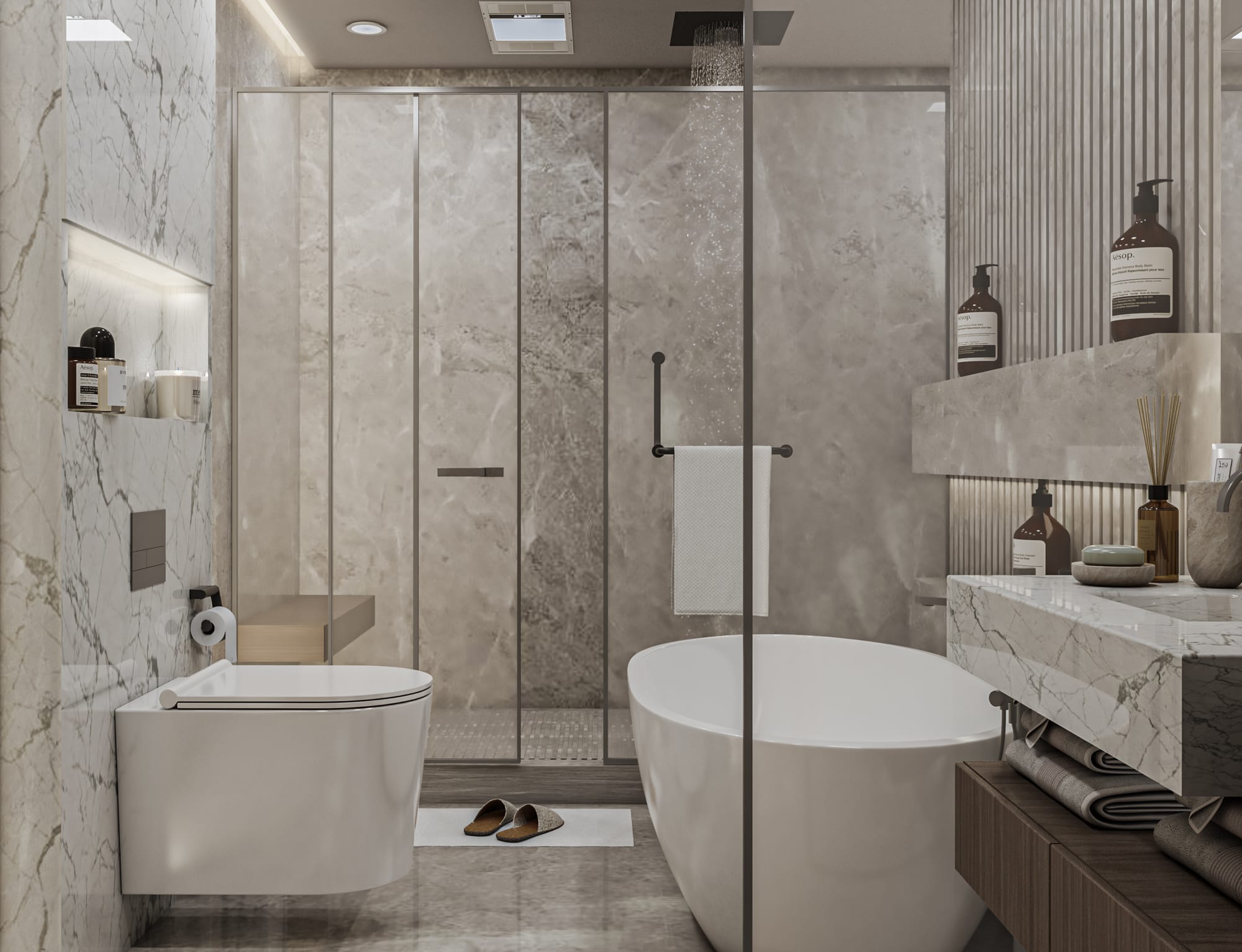High Luxury 5 BHK Apartment Interior Design
