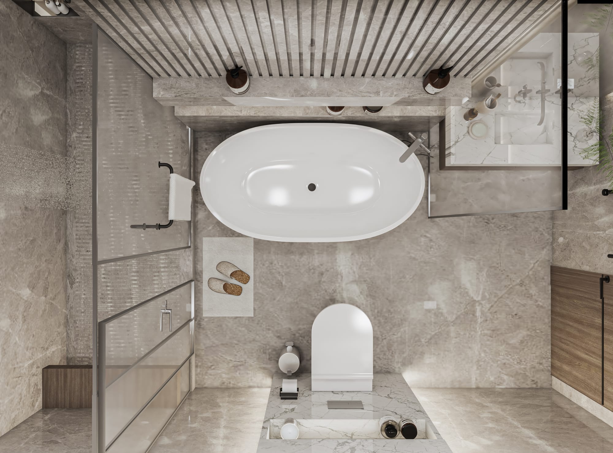 High Luxury 5 BHK Apartment Interior Design
