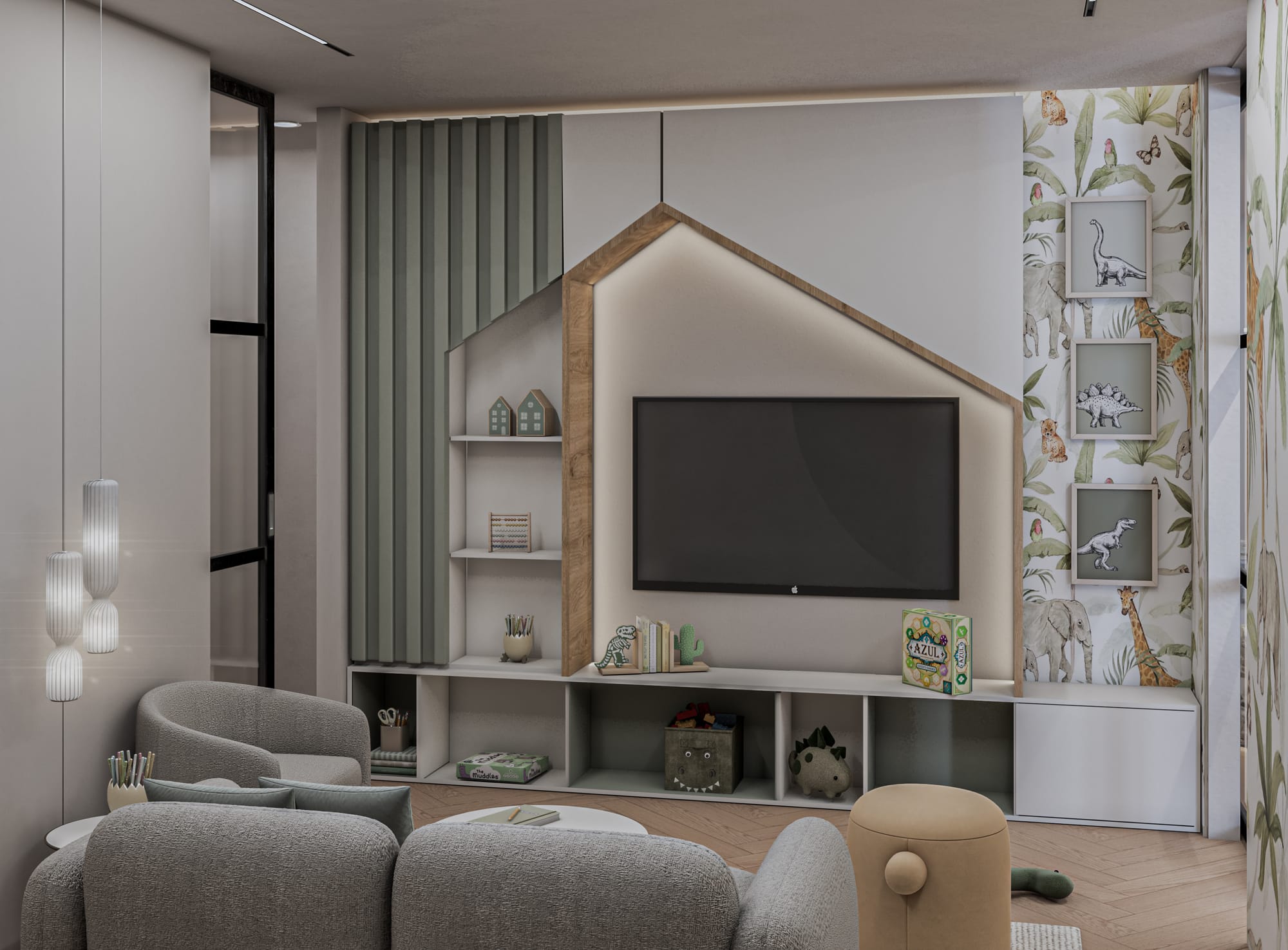 High Luxury 5 BHK Apartment Interior Design