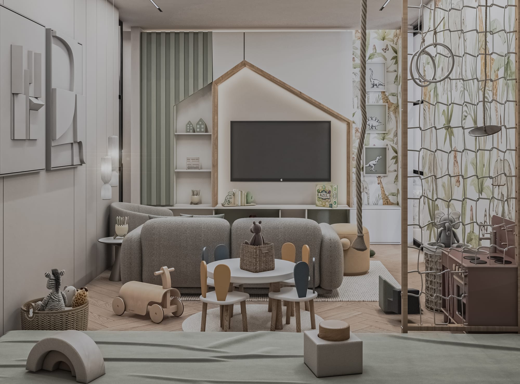 High Luxury 5 BHK Apartment Interior Design