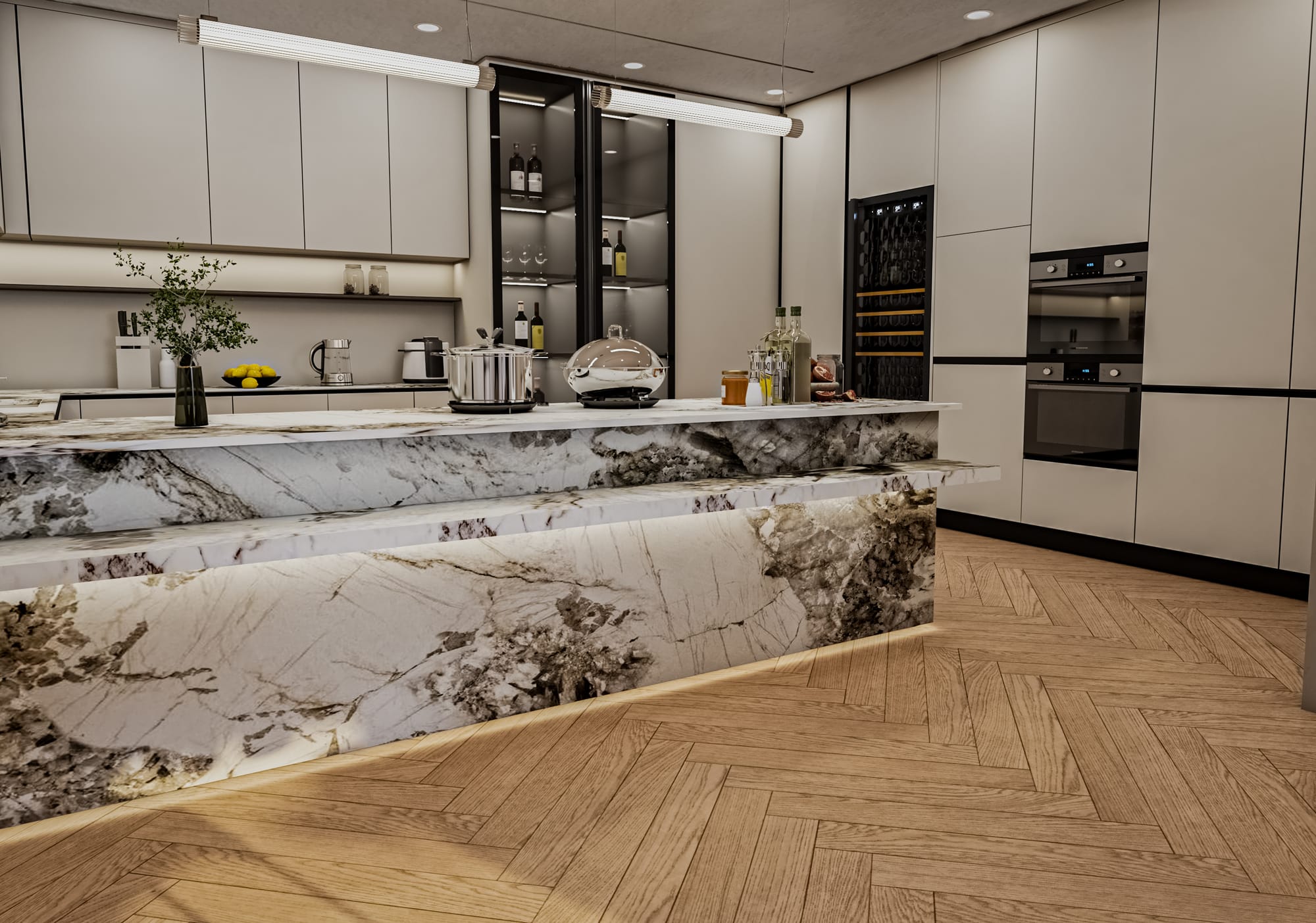 High Luxury 5 BHK Apartment Interior Design