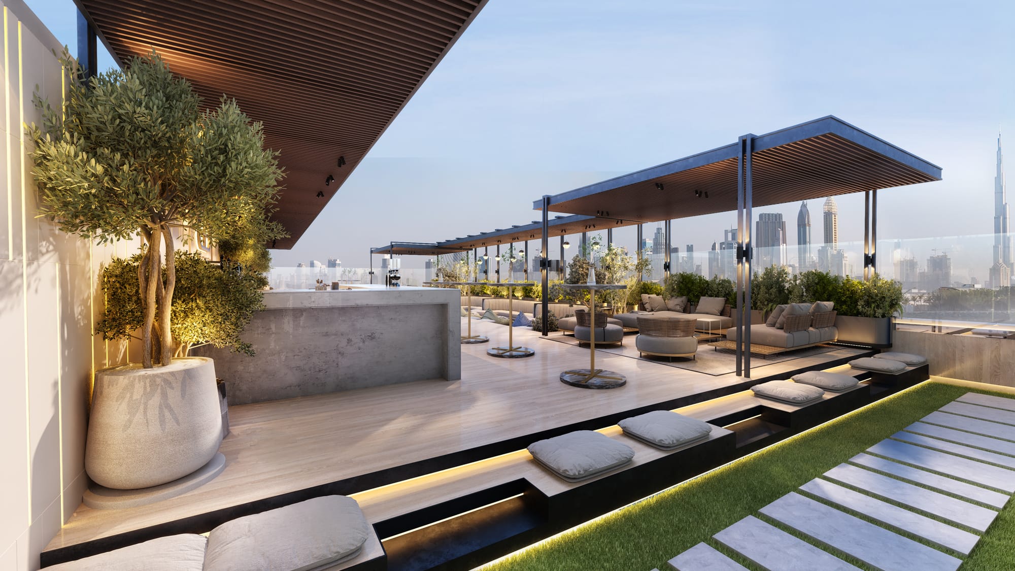 Roof Lounge Design
