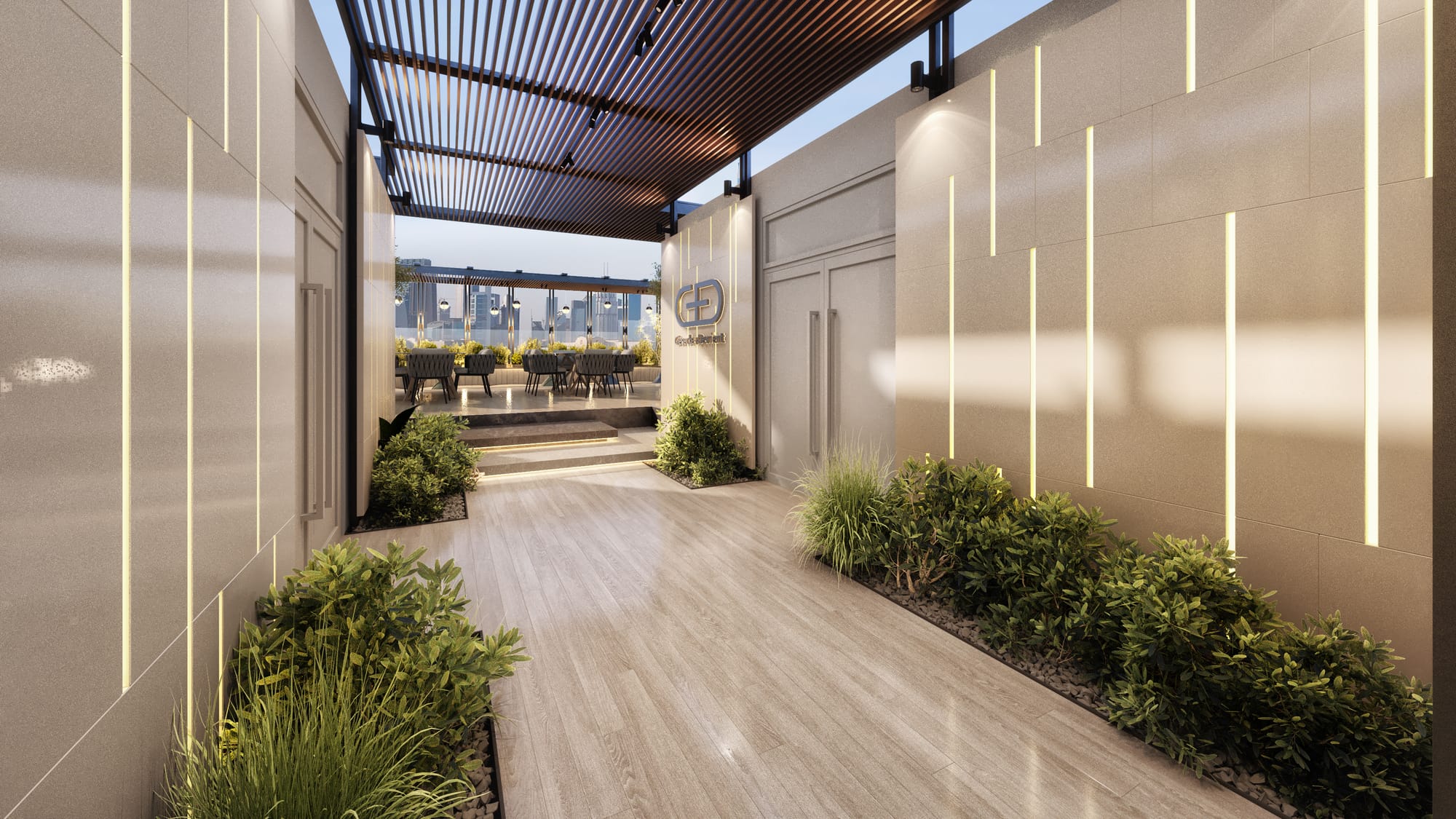 Roof Lounge Design