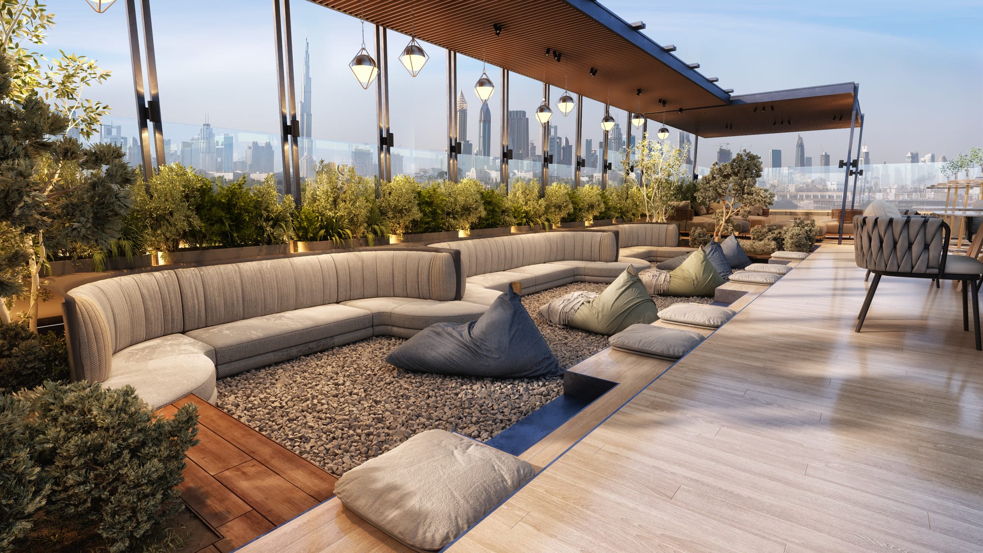 Roof Lounge Design