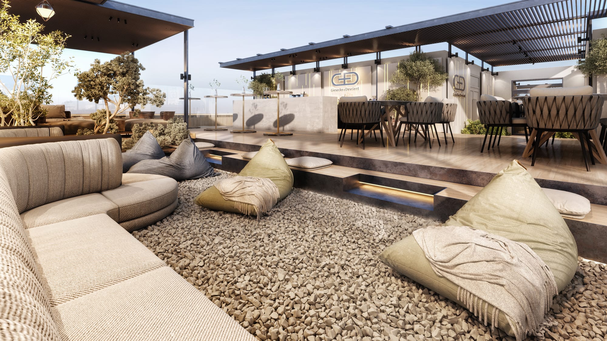 Roof Lounge Design