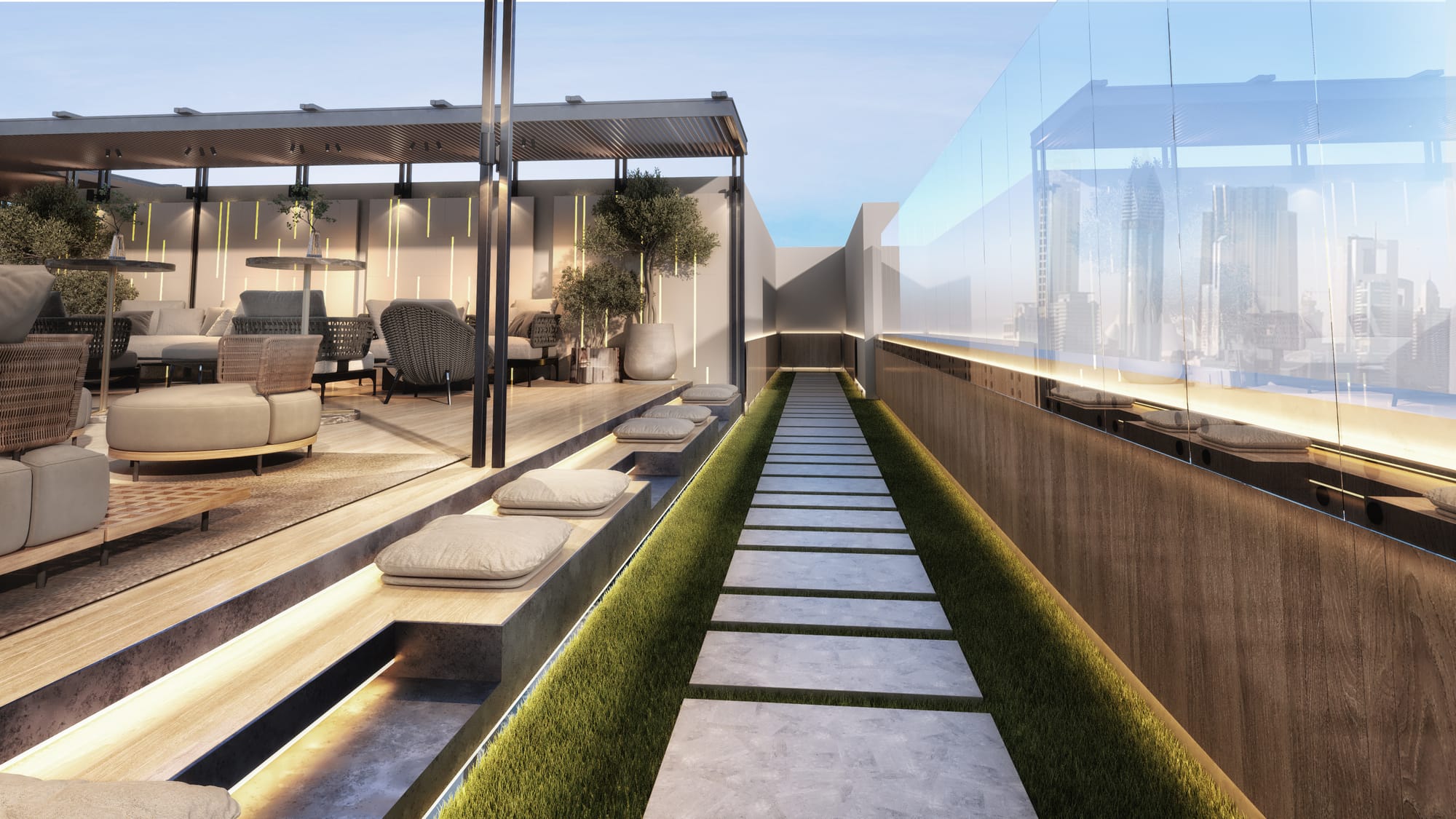 Roof Lounge Design