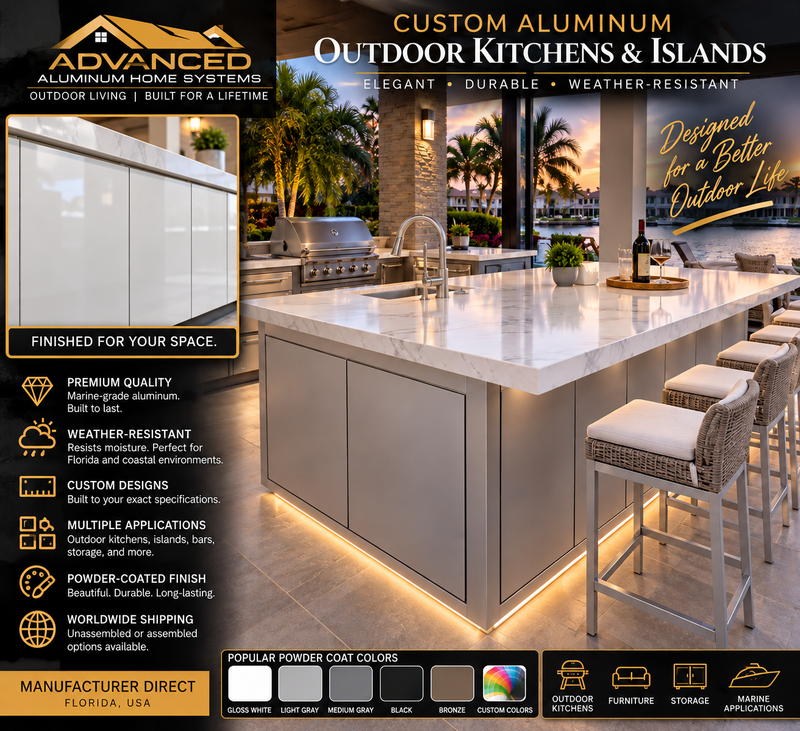 Outdoor Aluminum Kitchens