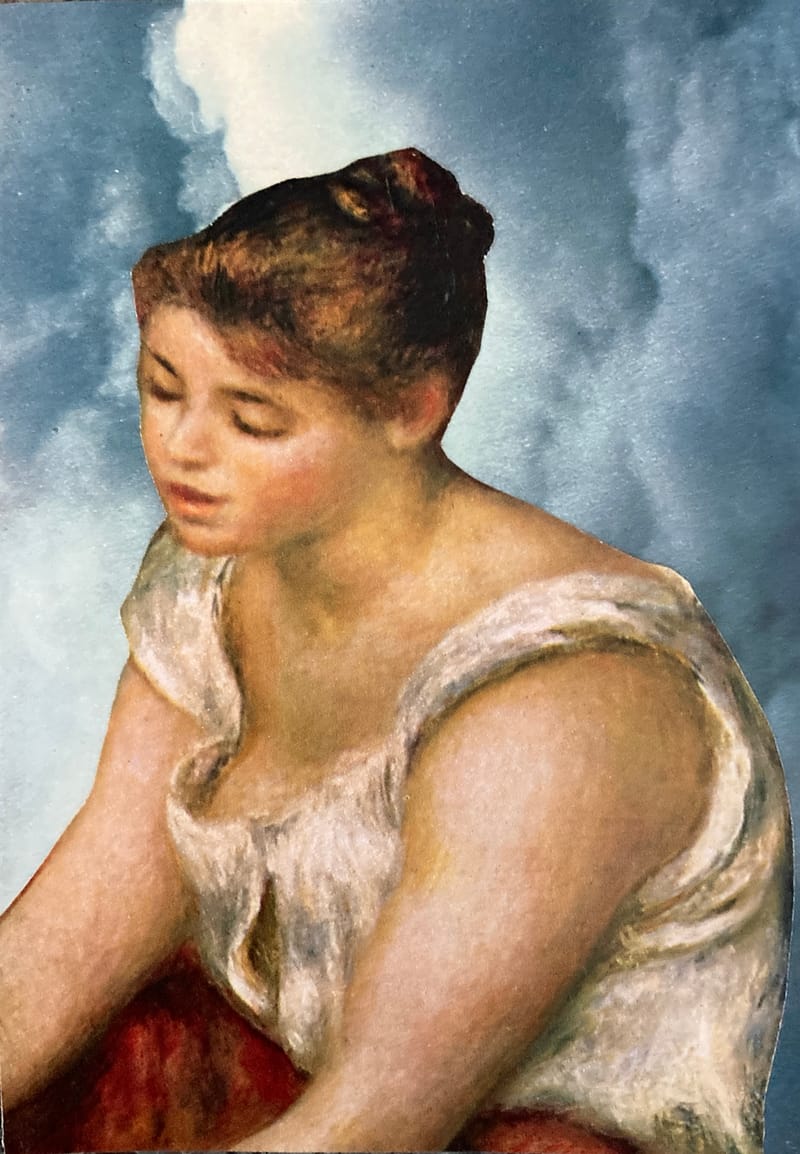 LEFT: Harry Potter On The Road To Damascus (2024) 20 cm x 23 cm ~ CENTRE: Madonna Dyptych Front (2024) 8 cm x 12 cm ~ RIGHT: Madonna Dyptych Back (2024) 8 cm x 12 cm