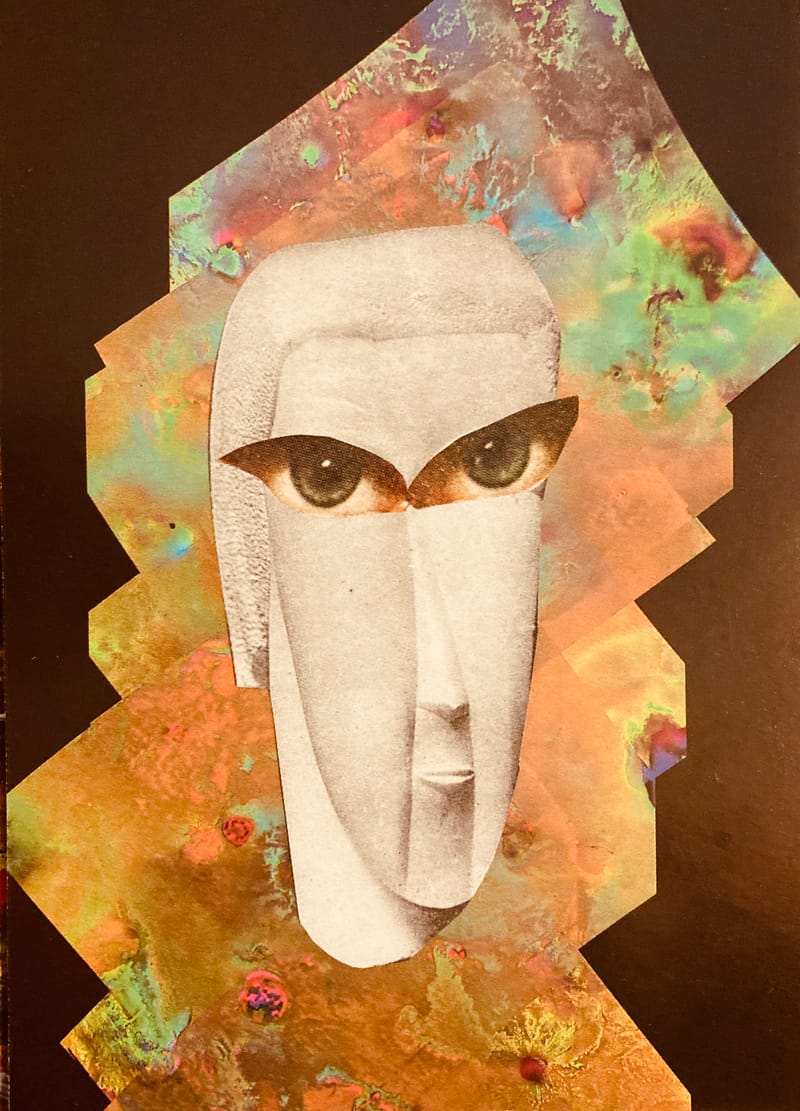 LEFT: Antony (Diptych Left 2025) 13 cm x 18 cm ~ CENTRE: Cleopatra (Diptych Right 2025) 13 cm x 18 cm ~ RIGHT: Orpheus (2025) 13 cm x 13 cm