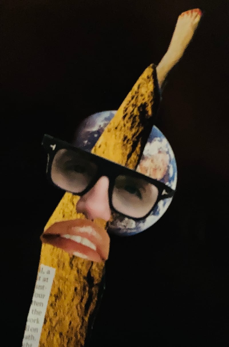 LEFT: Some Day we Will Be Free (2026) 20 cm x 20 cm ~ CENTRE: Totem (2026) 10 cm x 15 cm ~ RIGHT: On The Beach (2026) 25 cm x 20 cm