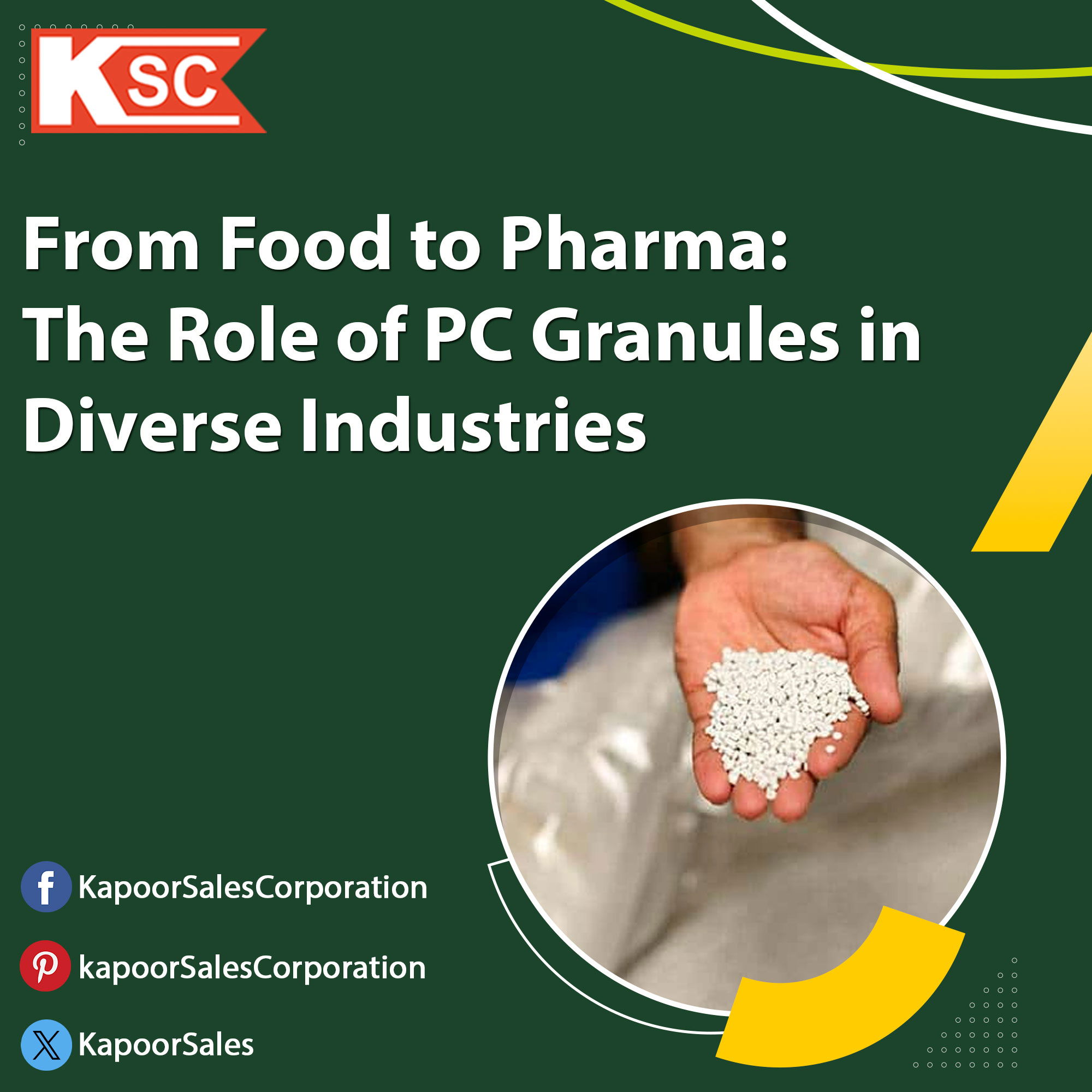 LEXAN™ Healthcare/Food Grade Granules