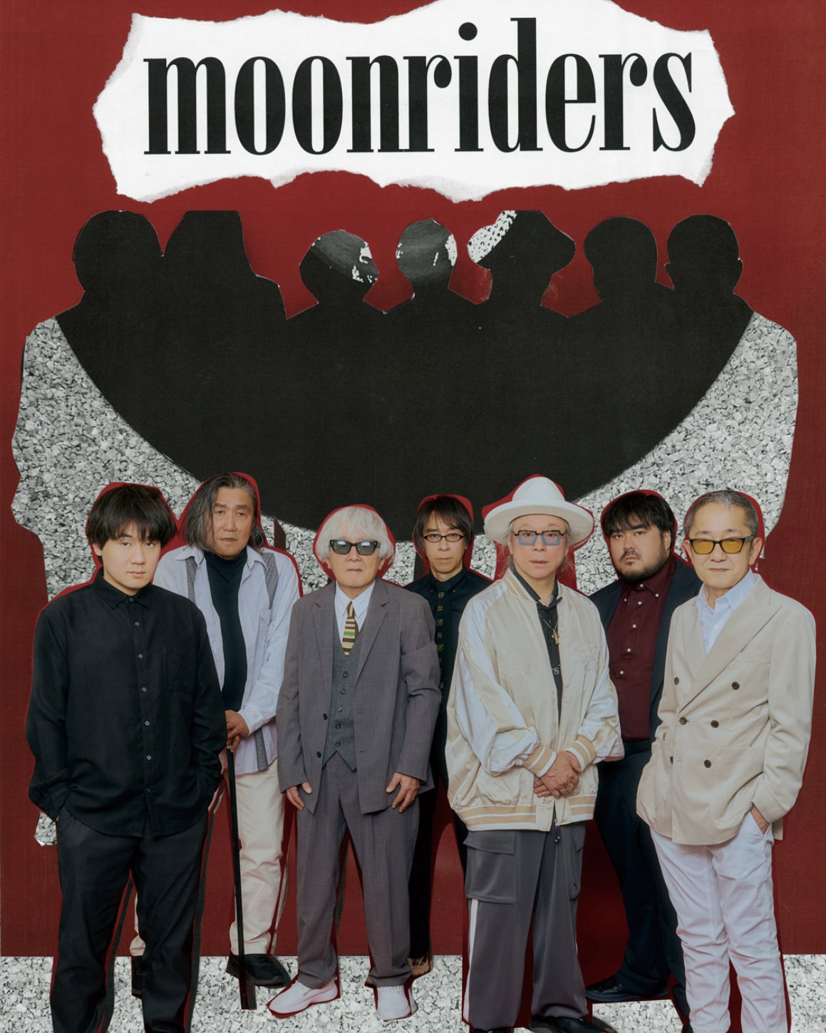 moonriders アルバム販促デザイン