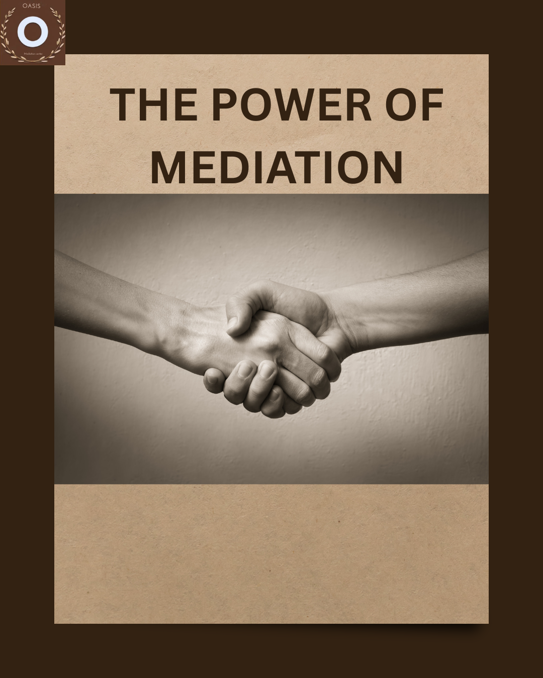 MEDIATION GIVES YOU FREEDOM TO DECIDE