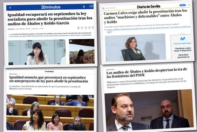 El PSOE🌹 anuncia retomar su ley criminalizadora en septiembre 👠