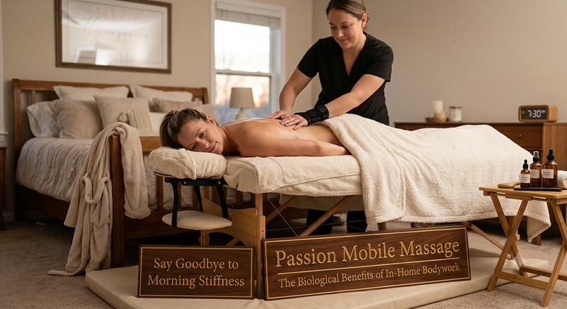 Say Goodbye to Morning Stiffness: The Biological Benefits of In-Home Bodywork