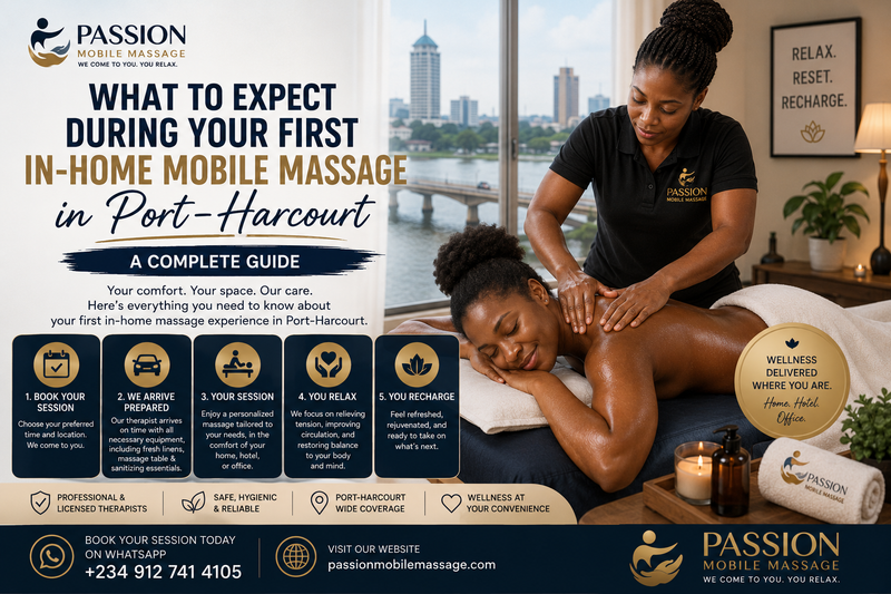 What to Expect During Your First In-Home Mobile Massage in Port Harcourt: A Complete Guide