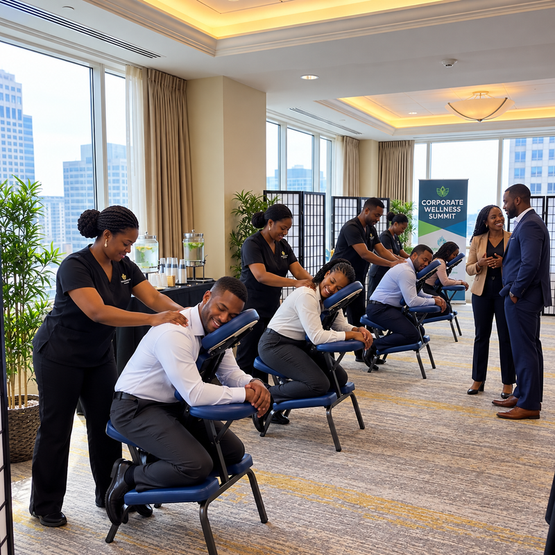 Massage for Events: How to Make Your Event More Relaxing, Memorable, and Luxurious