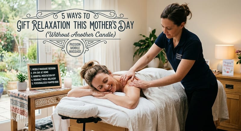 5 Ways to Gift Relaxation This Mother’s Day (Without Another Candle)