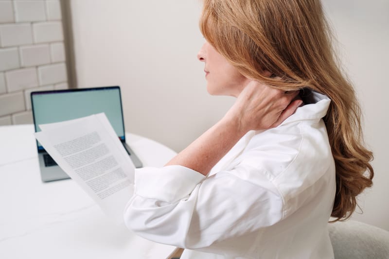 Desk Job Fatigue, How Mobile Massage Restores Energy and Posture