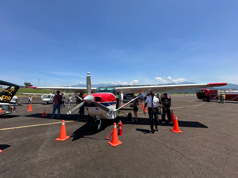 La aviación de Pastaza expone su potencial en la Aero Expo Turismo en Shell