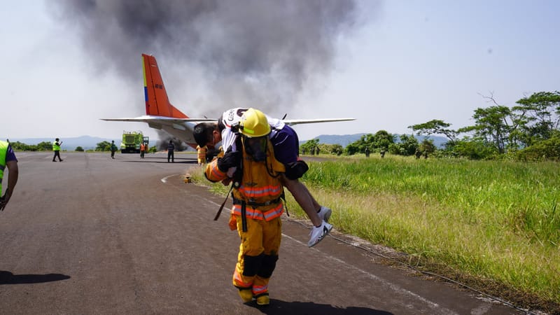 DGAC desarrolló con éxito Simulacro de Accidente en el Aeropuerto Río Amazonas