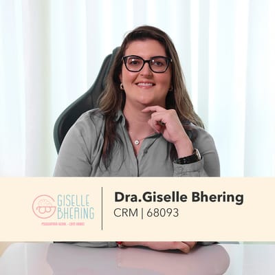 Sou Dra. Giselle Bhering, médica especialista em psiquiatria