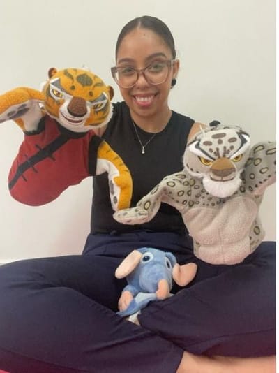 Tamires, psicóloga.