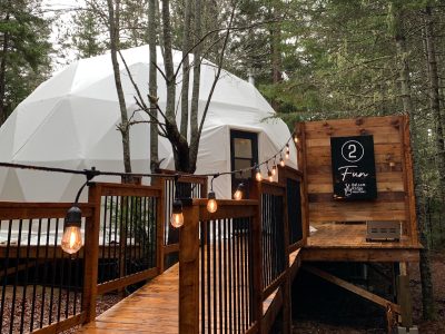 Balsam Ridge Forest Domes - Portage Vale, NB (Rising Tides & Stars Region)