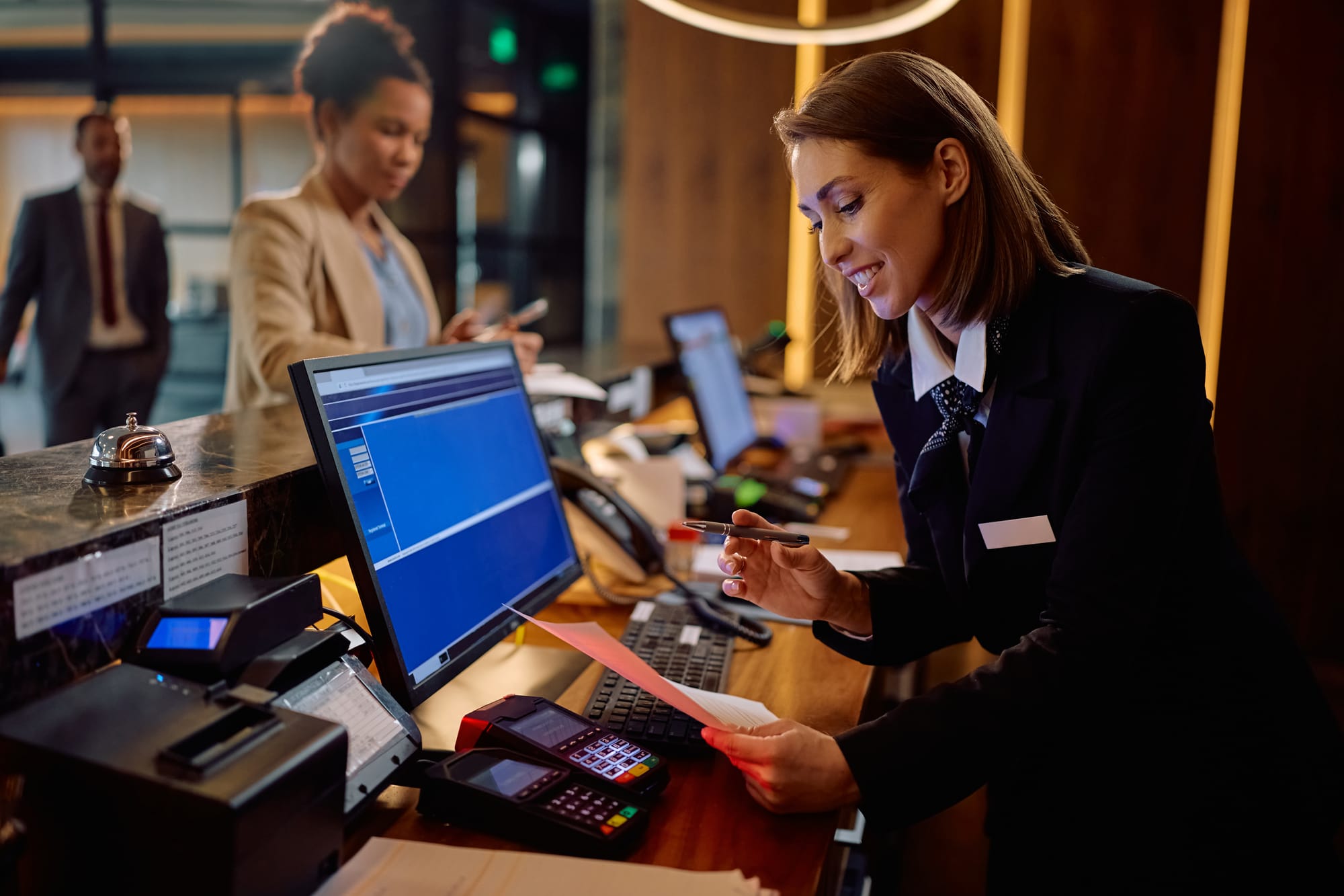Trained, professional hospitality staff who represent your brand with warmth, efficiency, and the highest standards of service.